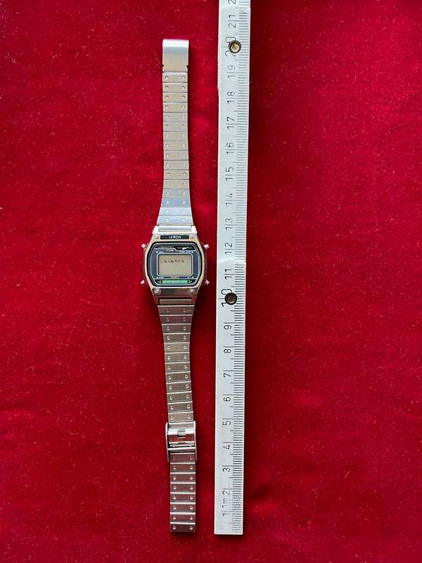 LETRON LCD WATCH 80ies , VINTAGE ,  COLLECTORS ITEM, CA. FROM 1980