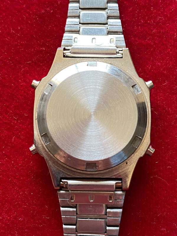 LETRON LCD WATCH 80ies , VINTAGE ,  COLLECTORS ITEM, CA. FROM 1980