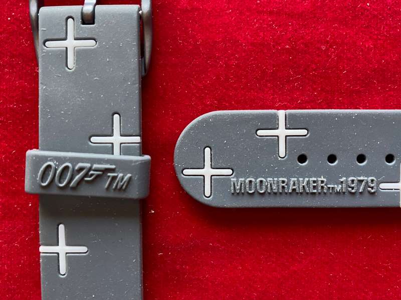 Original Strap for JAMES BOND MOONRAKER SWATCH WATCH Special Edition , old stock NEW