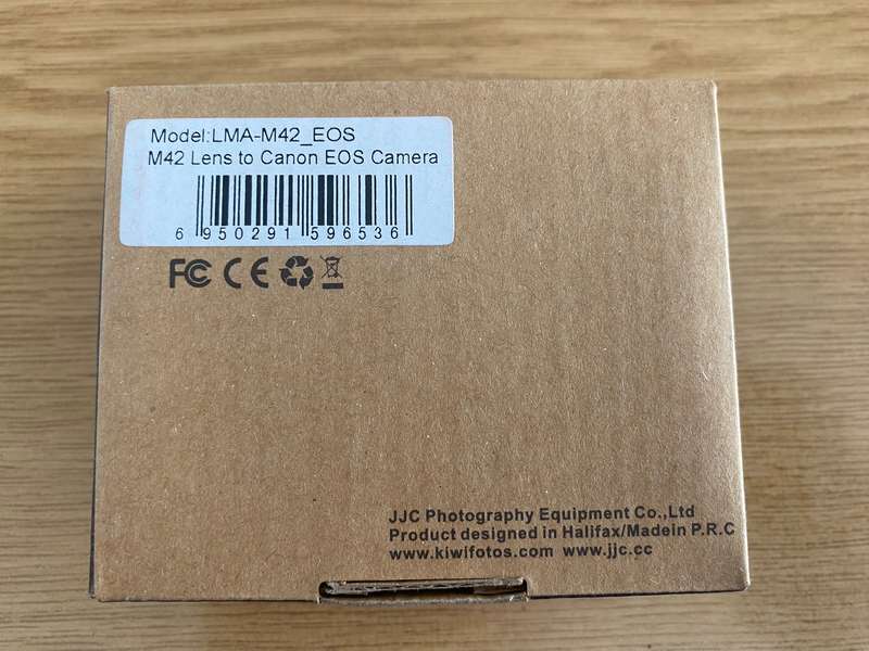 KIWI Foto , Kiwifoto Lens Mount Adapter LMA-M42 for EOS , like new