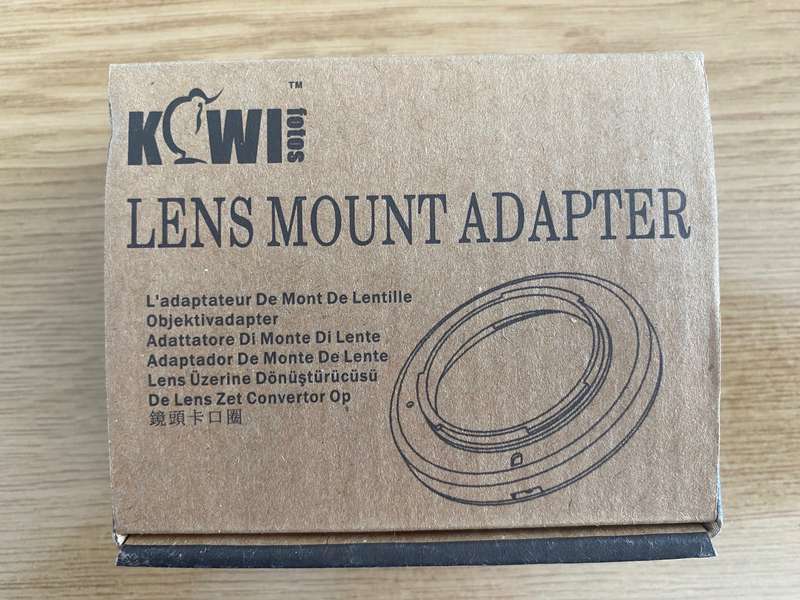 KIWI Foto , Kiwifoto Lens Mount Adapter LMA-M42 for EOS , like new