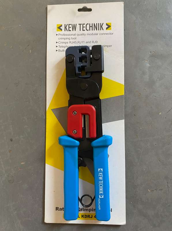 KEW Technik Modular Connector Crimping Tool Model KDRJ 45R