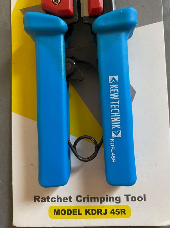KEW Technik Modular Connector Crimping Tool Model KDRJ 45R