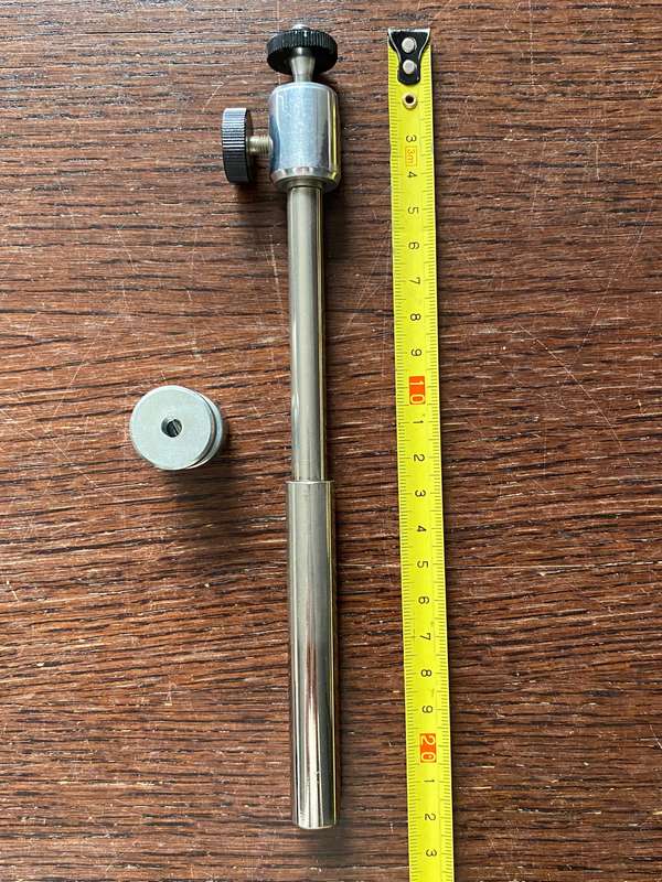 Mini Monopod with ballhead + Adapter