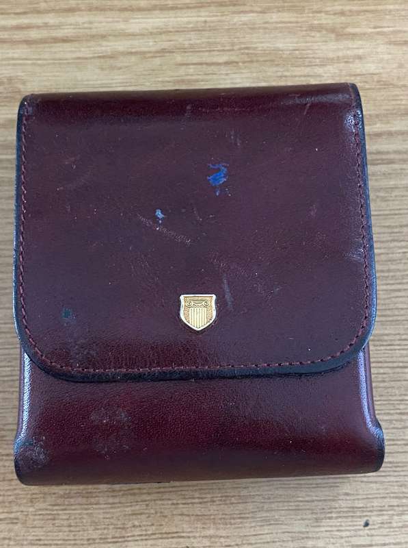 SANYO SV-M730 Battery Travel Shaver In Case Portable Plus leather pouch, JAPAN,vintage,working