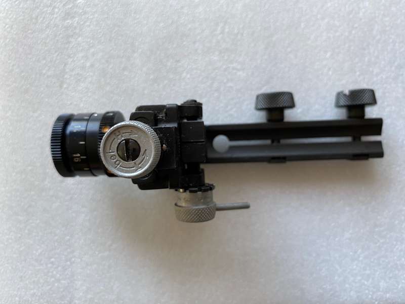 Anschutz Match Rear Sight Diopter #6702 + W.Gehmann D75,Korntunnel (Lot 1)