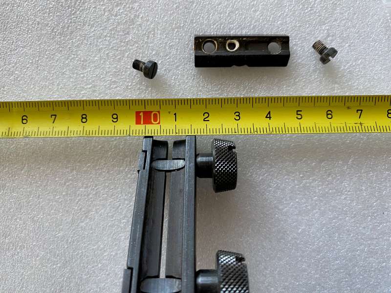 Anschutz Match Rear Sight Diopter #6702 + W.Gehmann D75,Korntunnel (Lot 1)