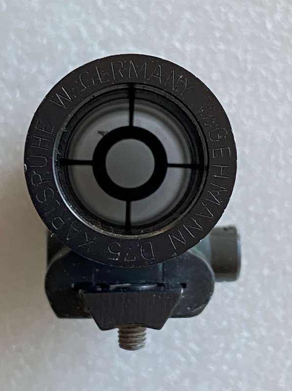 Anschutz Match Rear Sight Diopter #6702 + W.Gehmann D75,Korntunnel (Lot 1)