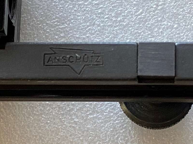 Anschutz Match Rear Sight Diopter #6702 + W.Gehmann D75,Korntunnel (Lot 1)