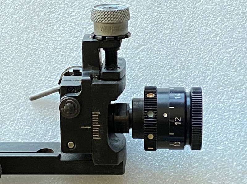 Anschutz Match Rear Sight Diopter #6702 + W.Gehmann D75,Korntunnel (Lot 1)