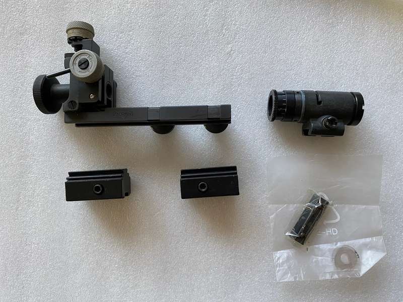 Anschutz Match Rear Sight Diopter #6702 + W.Gehmann D75, Korntunnel (Lot 2)