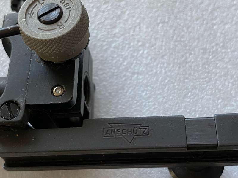 Anschutz Match Rear Sight Diopter #6702 + W.Gehmann D75, Korntunnel (Lot 2)