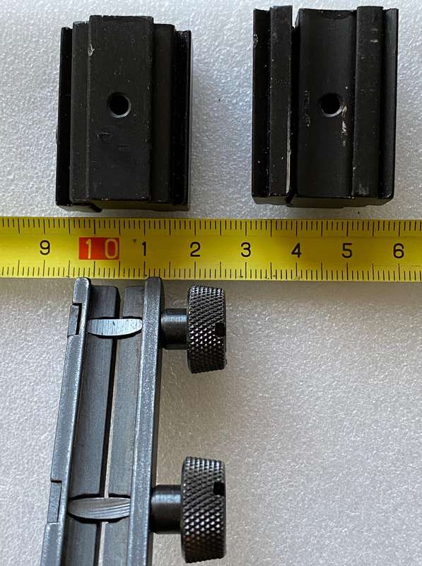 Anschutz Match Rear Sight Diopter #6702 + W.Gehmann D75, Korntunnel (Lot 2)