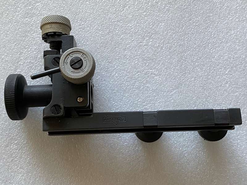 Anschutz Match Rear Sight Diopter #6702 + W.Gehmann D75, Korntunnel (Lot 2)