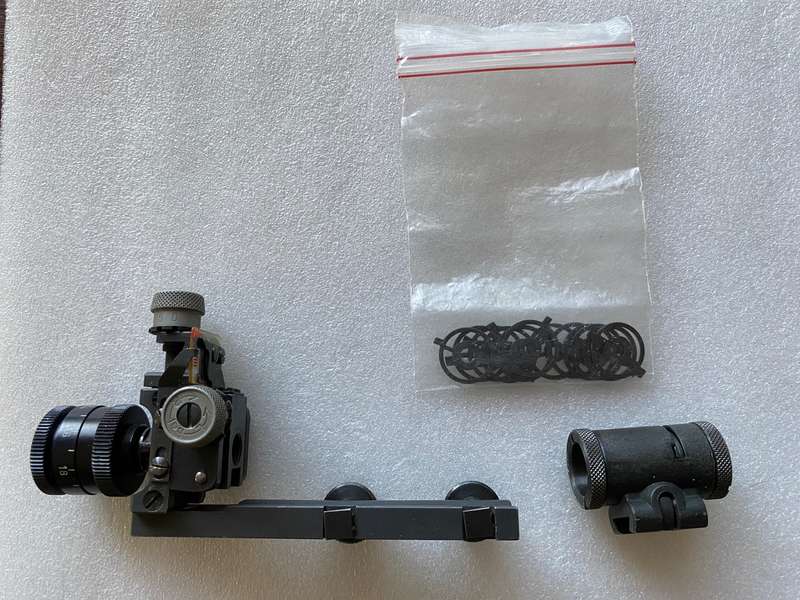 Anschutz Match Rear Sight Diopter #6702 + Korntunnel (Lot 3)