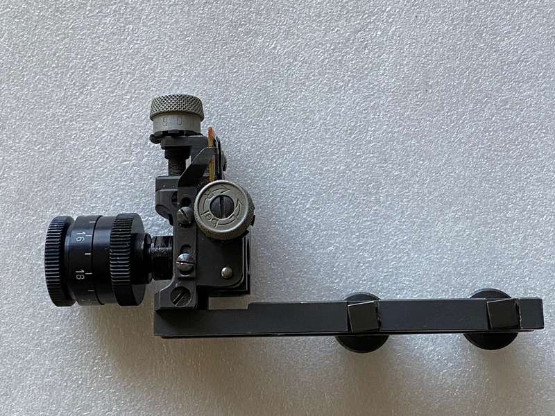 Anschutz Match Rear Sight Diopter #6702 + Korntunnel (Lot 3)