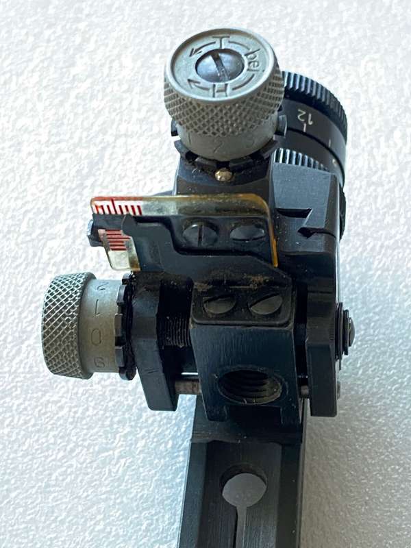 Anschutz Match Rear Sight Diopter #6702 + Korntunnel (Lot 3)
