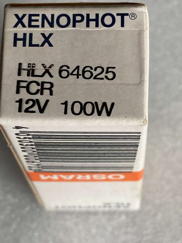 Osram Projector bulb 64625 12V 100W xenophot, unused, still in original box