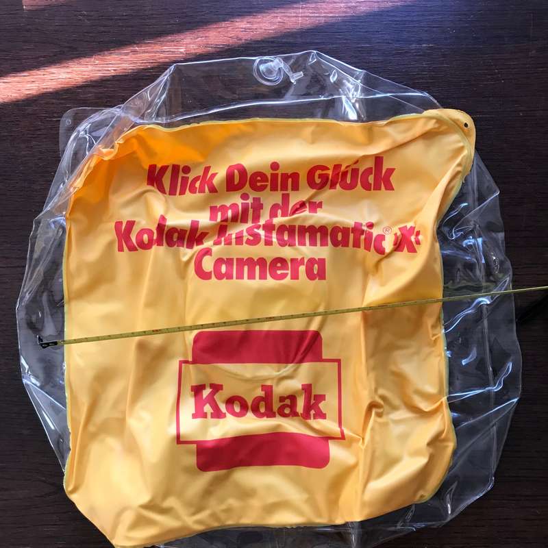 Kodak Air Cushion vintage 36x36cm , unused, collectors item