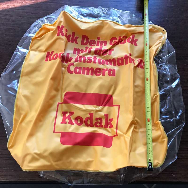 Kodak Air Cushion vintage 36x36cm , unused, collectors item