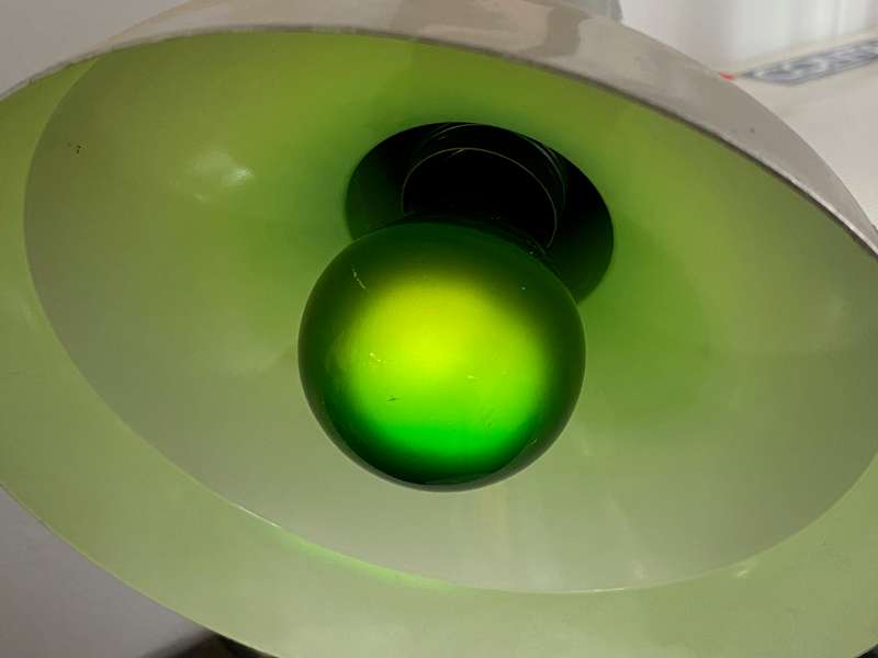 Osram imatt 220-230V 40W green E27, still in original box, vintage