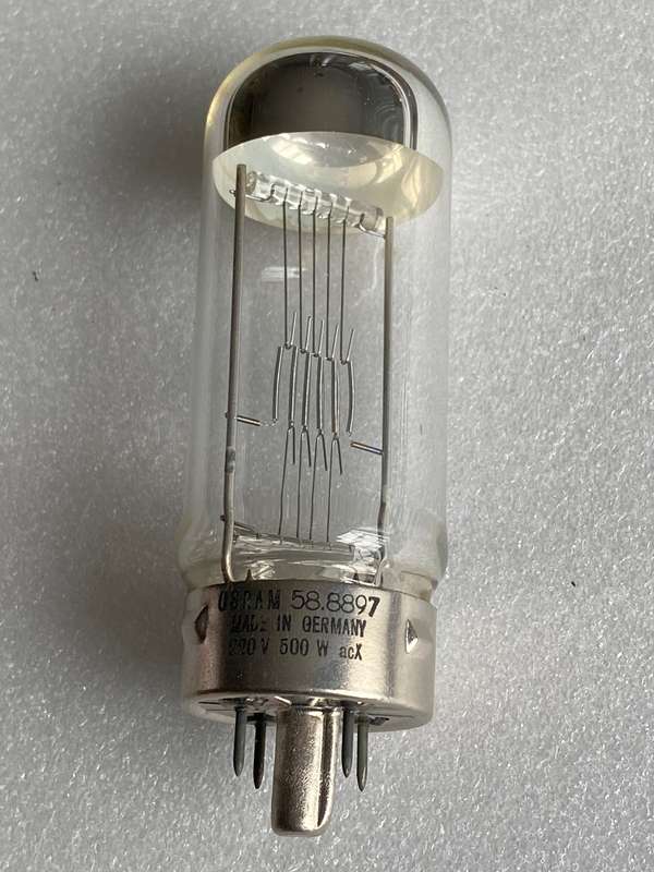 Osram Projector bulb G17q 220V 500W, unused, still in original box