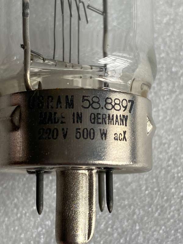 Osram Projector bulb G17q 220V 500W, unused, still in original box