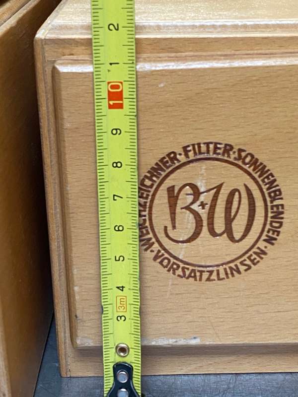 B+W Wooden drawer set from the 60s, from Germany, vintage, very rare in very good condition