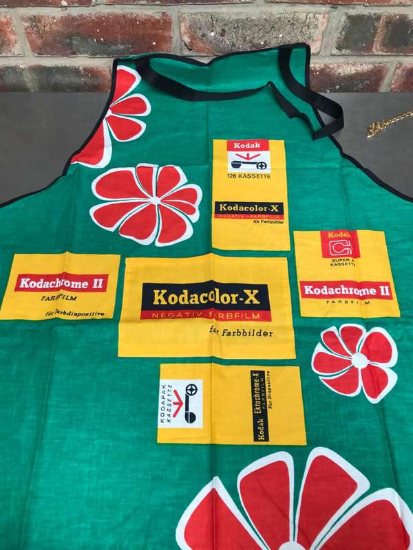Kodak Apron vintage unused, 76cm x 77cm