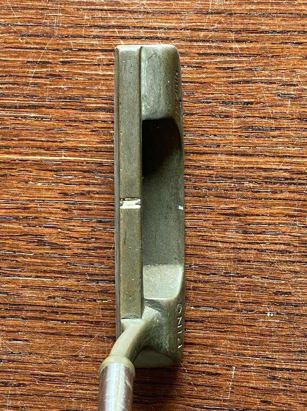 Ping Cushin 4 Putter Vintage Karsten MFG Corp Ping Adams grip, Made in USA , 85020, right-handed