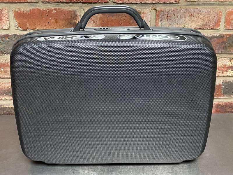 Samsonite Case Briefcase grey 19cm x 37cm x 50cm 2.75kg weight empty, board case,vintage,retro LOT 2
