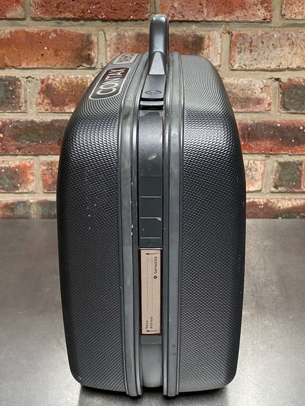 Samsonite Case Briefcase grey 19cm x 37cm x 50cm 2.75kg weight empty, board case,vintage,retro LOT 2