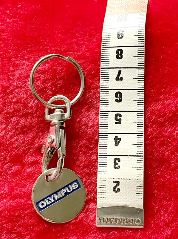 Olympus Keyring , vintage collectors item