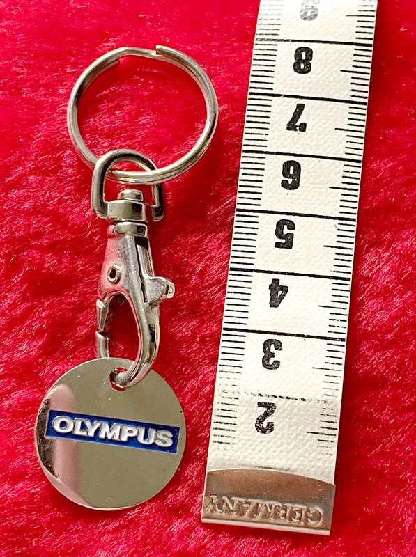 Olympus Keyring , vintage collectors item