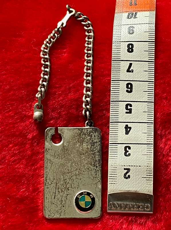 BMW AG Munchen Keyring, vintage, very old, from Gemany, collectors item