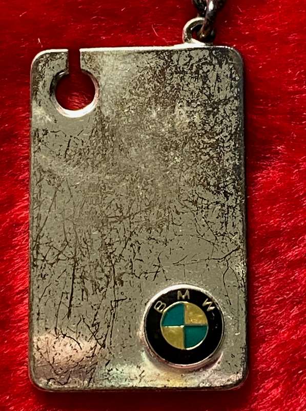 BMW AG Munchen Keyring, vintage, very old, from Gemany, collectors item