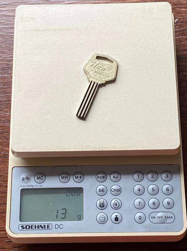 Old Vintage key Ilco Marlok