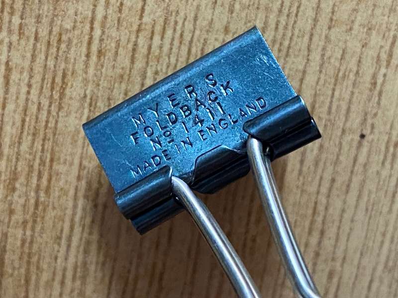 Myers Foldback 1411 Made in England Birmingham R199