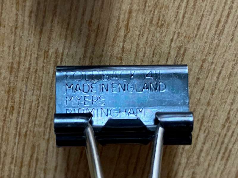 Myers Foldback 1411 Made in England Birmingham R199