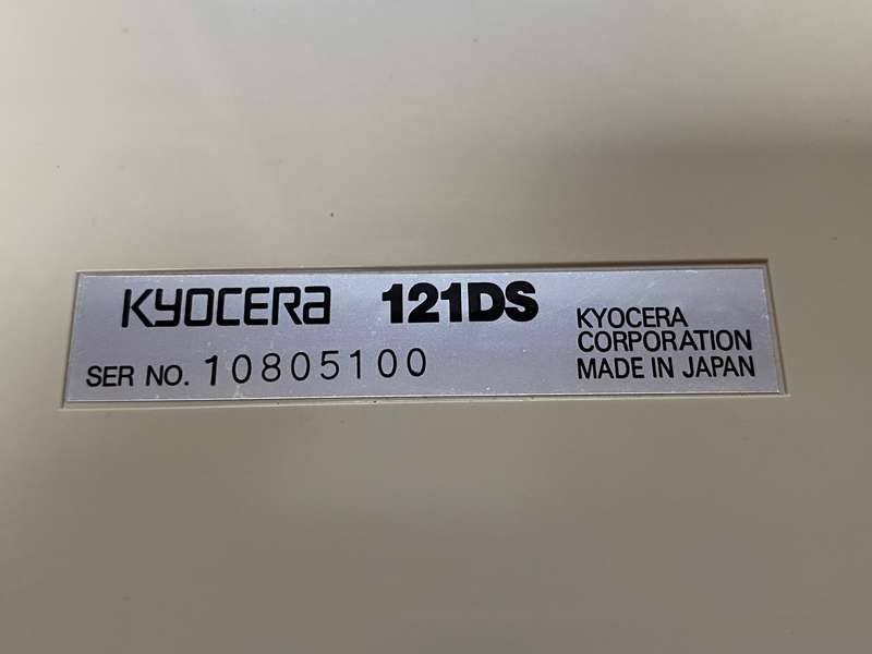 Kyocera Solar Calculator 121DS , vintage, made in Japan, collectors item LOT 3