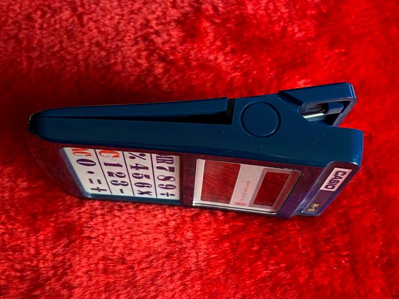 CASIO PK-10 vintage small calculator , working,