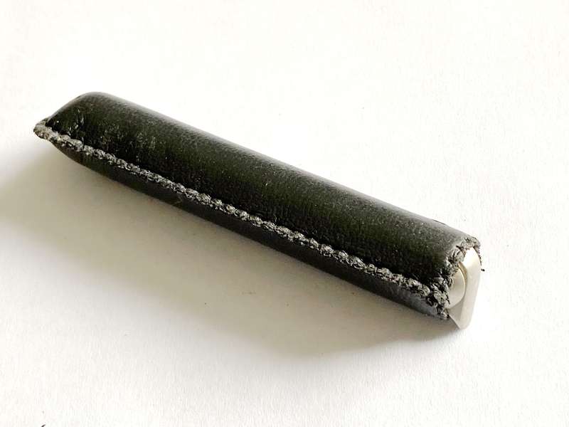 Stainless steel firelighter, with  branding, vintage, collectors item, from the 80s