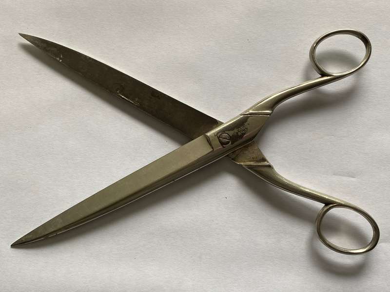 Lot of  Scissors :  1a Stahl Solingen scissors made in Germany, vintage, collectors item