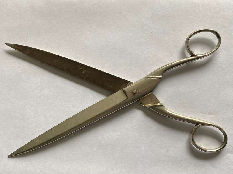 Lot of  Scissors :  1a Stahl Solingen scissors made in Germany, vintage, collectors item