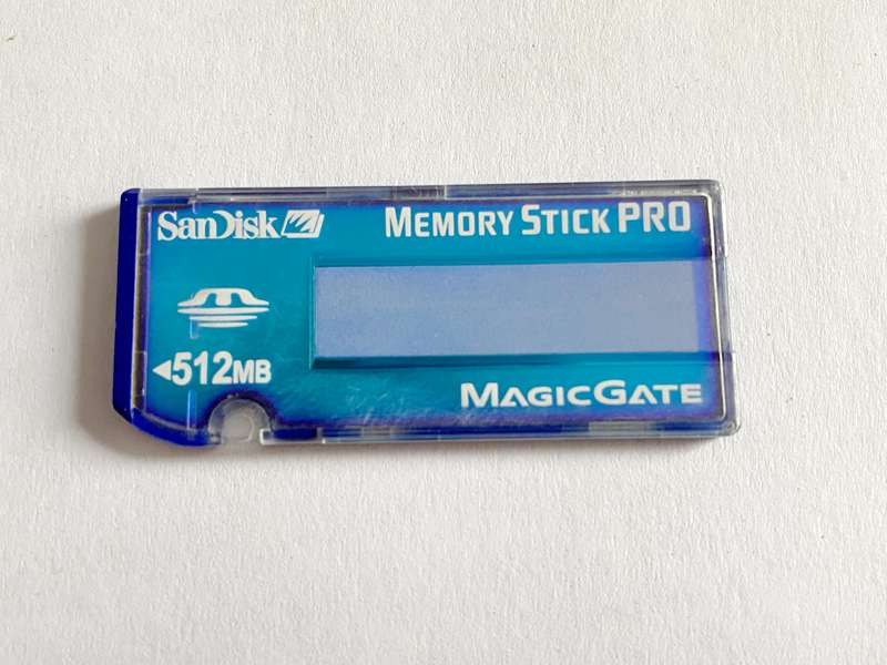 Sandisk Memory Stick PRO 512MB MagicGate