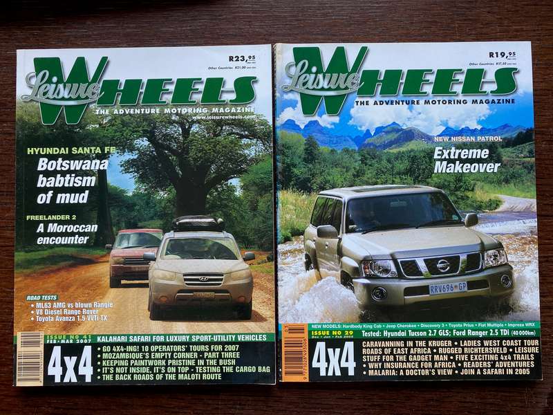 2 x Car Magazines Wheels: Feb + Mar 2007, Dec Jan Feb 2005