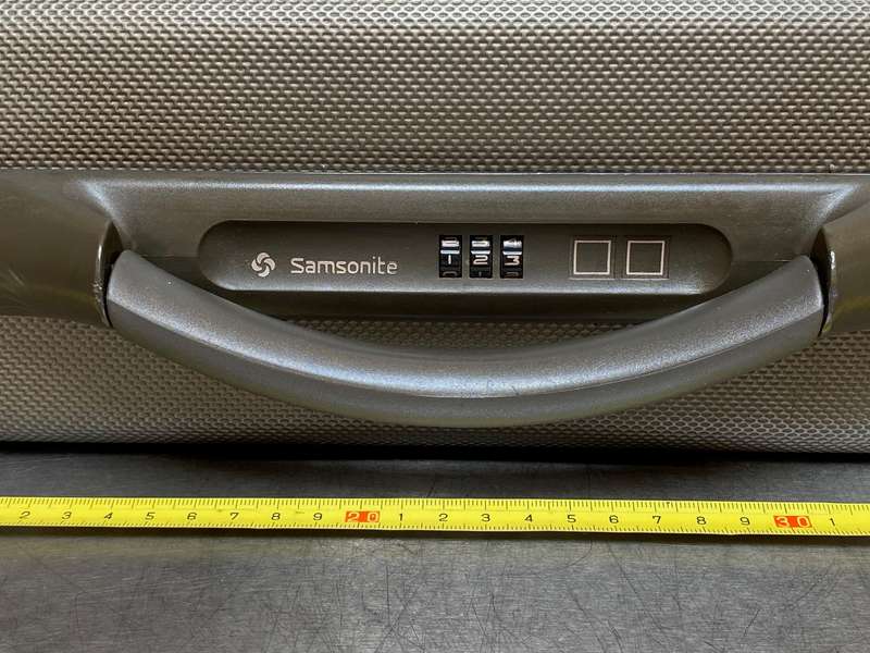 Samsonite Hard Shell Brief Case with Combination Lock, from 80ties , from Germany