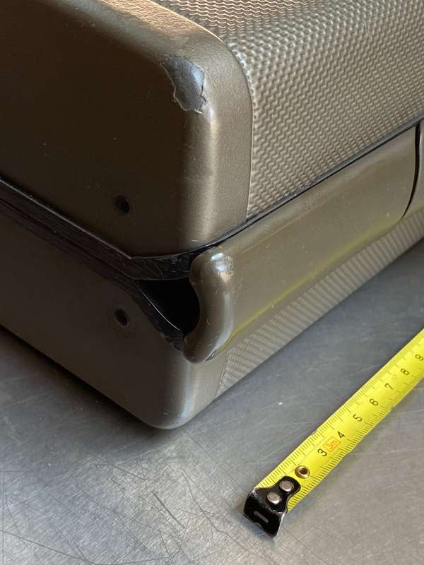 Samsonite Hard Shell Brief Case with Combination Lock, from 80ties , from Germany