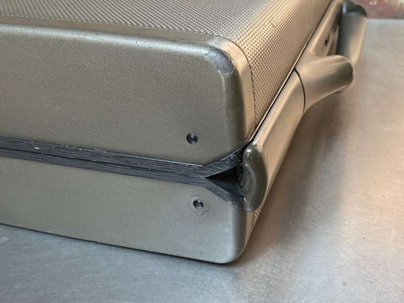 Samsonite Hard Shell Brief Case with Combination Lock, from 80ties , from Germany