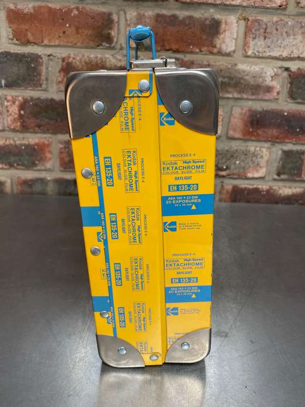 Kodak Metal Case Lot 1 Ektachrome 135-20 , vintage, collectors item, very rare, from the 70s
